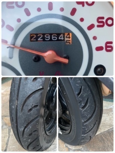 ホンダ　ジョルノAF70 FI車　純正フルノーマル　ガソリンメーター付き　インナーポケット付き　絶好調　送料無料 ホンダジョルノAF70 FI車純正フルノーマルガソリンメーター付き