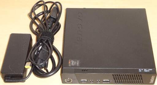 ■Lenovo超小型デスクトップPC ThinkCentre CPU2.9GHz/メモリ8GB/HDD500GB/Win10■