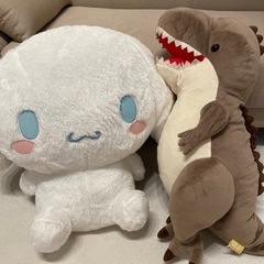 シナモン 恐竜 クッション