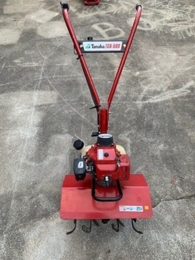 Tanaka TCA-500 耕運機 農作業