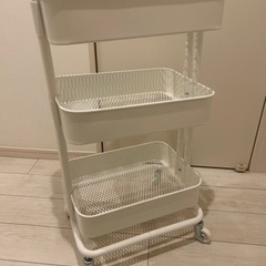 お取引先決まりましたIKEA ワゴン 白