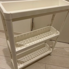 お取引先決まりました。IKEA ワゴン 白