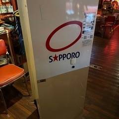 サッポロビール業務用冷蔵庫の画像