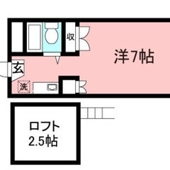 ✨敷金/礼金0円 ✨ 初期安物件💥保証人不要・ 金融ブラック・水商売・無職OK😄 西武国分寺線 鷹の台駅 徒歩22分❗️小平市小川町１丁目 ７８１  地図を見る❗️M34039 - 小平市