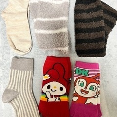 靴下　5本指　もこもこ　まとめ売り　セット