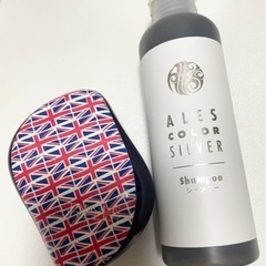 【人気！】アレス　カラーシャンプー（シルバー）＋タングルティーザ...