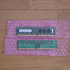 メモリ　512MB　二枚組　DDR2　SAMSUNG　RAM　P...