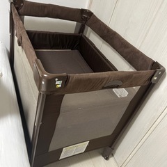 ベビーベッド 折りたたみ アップリカ ココネルエアープラス ブラウン