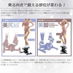 東急スポーツオアシス ツイスト ステッパー Premium 連続使用 約60分 静音 SP-400の画像