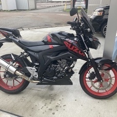 GSX-S125 8500km 事故・立ちゴケなし