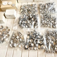 プロ用　くるみボタン　打ち具と金具セットの画像
