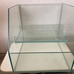 【終了】ガラス製　レグラスポニックス　水槽　水耕栽培