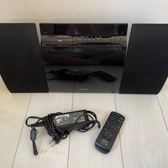 【ジャンク】SONY コンポ　ウォークマン直挿