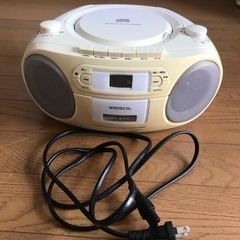 取引中　ラジカセ100円