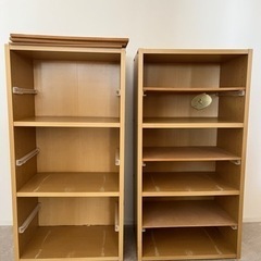 中古カラーボックス