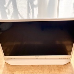【決まりました】SHARPテレビ　リモコン付き　ジャンク品