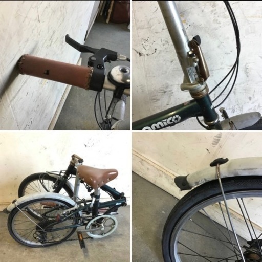 47□岐阜発　△ amico / 折りたたみ自転車 / 20インチ / 走行確認済み / サイクリング / 自転車 / 傷汚れ有り / サビ有 / 現状品　R5.4/9□