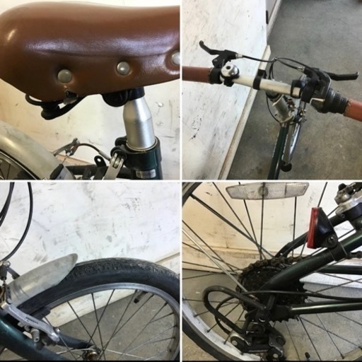 47□岐阜発　△ amico / 折りたたみ自転車 / 20インチ / 走行確認済み / サイクリング / 自転車 / 傷汚れ有り / サビ有 / 現状品　R5.4/9□