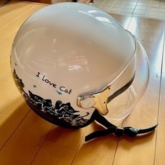 （取引成立）ヘルメット レディース 猫 ダムフラッパーの画像