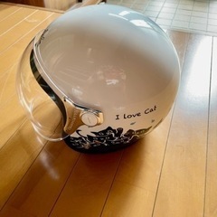 （取引成立）ヘルメット レディース 猫 ダムフラッパーの画像