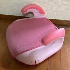ジュニアシート　ピンク　カーメイトの画像
