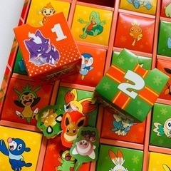 ポケモン アドベントカレンダー 箱のみの画像
