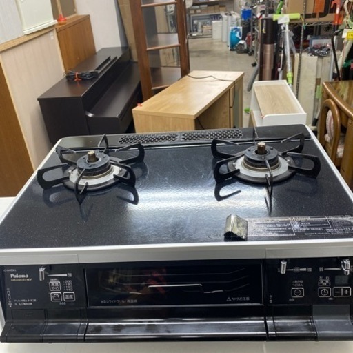 ロ2309-934 パロマ　ガスコンロ　LPガス用　IC-9WE9-L 2012年製キズ汚れあり　現状渡し