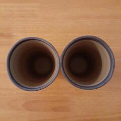 さなえ陶器　ペアカップの画像