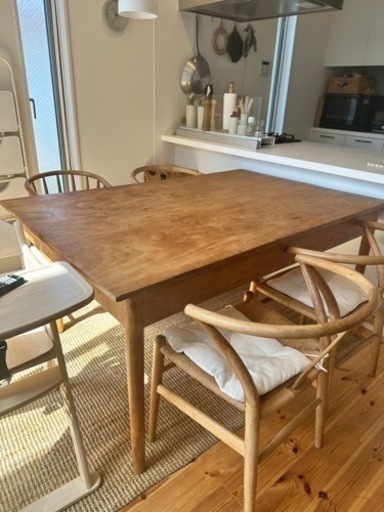 アンティーク　ビンテージ　ダイニングテーブル