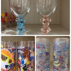 ディズニーランド購入グラスの画像