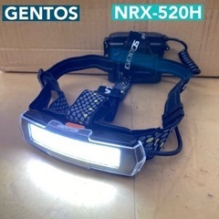 I692 🌈 GENTOS ヘッドライト NRX-520H ⭐動作確認済 ⭐簡易クリーニング済の画像