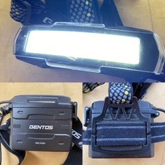I692 🌈 GENTOS ヘッドライト NRX-520H ⭐動作確認済 ⭐簡易クリーニング済の画像
