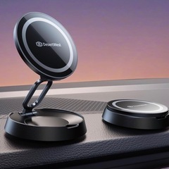 新品未開封！スマホスタンド 車 マグネット 超強吸着力 スマホホ...
