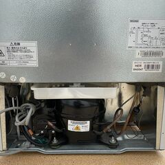 冷凍冷蔵庫/冷蔵庫/85リットル/85L/2ドア冷蔵庫/1人暮らし/新生活/単身用/HAIER/JR-N85B/中古品/2018年製の画像