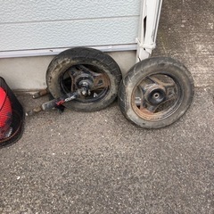 DIO af18 af25 初期ディオ フォーク、フロントホイー...