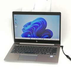 送料無料 即使用可 超高速SSD-512GB フルHD 14型 ノートパソコン HP ZBook 14u G5 中古美品 第8世代 i7 16GB 無線 Bluetooth Windows11 Office