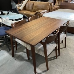 ☆オシャレ家具!!☆ 筑波産商 4人掛け ダイニングテーブルセッ...