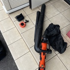 【引取先決定】BLACK＋DECKER【バキュームブロア】バッテ...