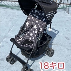 リッチェル　B型ベビーカー　リベラ　フルエR ブラックスター　バ...