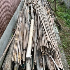 割竹　木箱　廃材差し上げます！