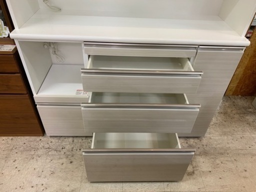 【愛品館 江戸川店】SHIGIYAMA（シギヤマ家具）ワイドキッチンボード ID:151-007989-007