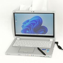 送料無料 日本製 高速SSD 12.5型 ノートパソコン Panasonic CF-MX3JDCTS 中古良品 第4世代Core i5 4GB DVDRW 無線 Bluetooth Windows11 Office