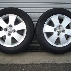 ファンカーゴ　純正アルミホイール　2本SET
