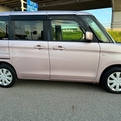 福岡発 車検約一年 H27年式スズキ スペーシア X Sエネチャージ 左側パワースライド ローン完備 ローンに自信のない方 美品の画像