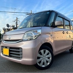 福岡発 車検約一年 H27年式スズキ スペーシア X Sエネチャ...
