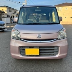 福岡発 車検約一年 H27年式スズキ スペーシア X Sエネチャージ 左側パワースライド ローン完備 ローンに自信のない方 美品の画像