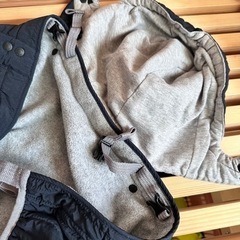 POGNAE ポグネー/ 防寒ケープ カバー ベビー 赤ちゃん ネイビー 紺の画像