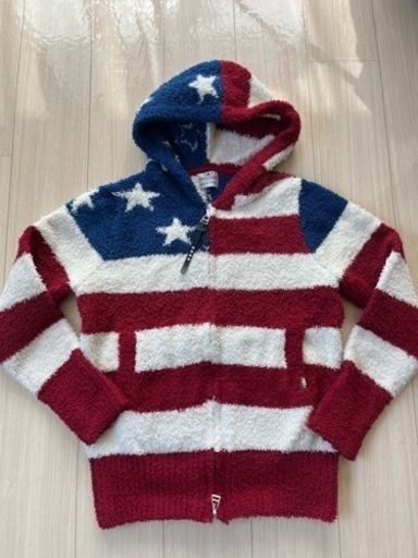 服/ファッション TMT SHAGGY BOA US FLAG KNIT PARKA