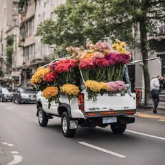 軽トラっ特！たまにわ花屋が港北区樽町ブックオフで秋の花を安く販売...