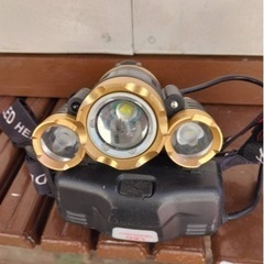 LEDヘッドライト　ゴールド